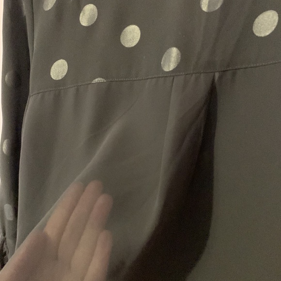 Reitmans sheer blouse Size M - Picture 3 of 8